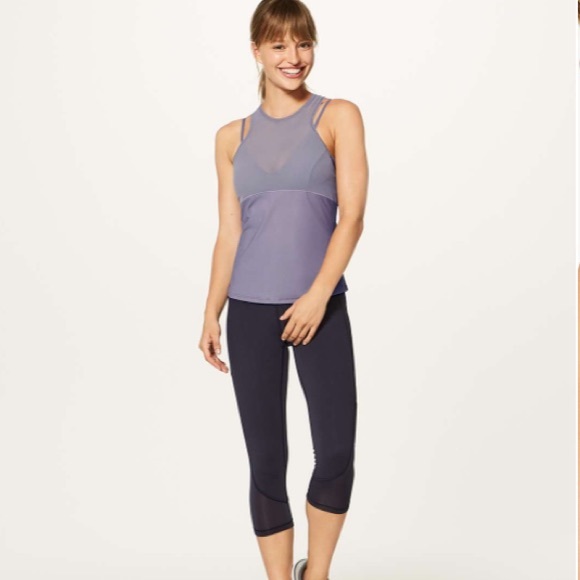 Lululemon fresh in mesh tank top dusky lavender - Picture 10 of 11